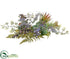 Silk Plants Direct ,  Succulent, Fern Centerpiece - Lavender Green - Pack of 4