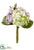 Hydrangea, Rose Bouquet - Amethyst Green - Pack of 6