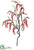 Silk Plants Direct Amaranthus Hanging Spray - Orange - Pack of 12