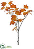 Silk Plants Direct Maple Spray - Orange - Pack of 6