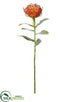 Silk Plants Direct Protea Spray - Orange - Pack of 12