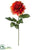 Rose Spray - Orange - Pack of 12