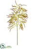 Silk Plants Direct Amaranthus Hanging Spray - Brown Orange - Pack of 12