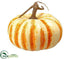 Silk Plants Direct Pumpkin - Cream Orange - Pack of 6