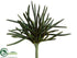 Silk Plants Direct Finger Succulent Bush - Green - Pack of 12