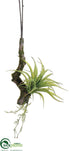 Silk Plants Direct Tillandsia Hanging Branch - Green - Pack of 12