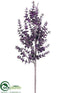 Silk Plants Direct Sedum Stem - Purple - Pack of 6
