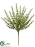 Silk Plants Direct Sedum Bush - Green - Pack of 12