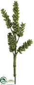 Silk Plants Direct Monkey Tail Spray - Green - Pack of 24