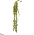 Silk Plants Direct Soft Touch Succulent Hanging Spray - Green Gray - Pack of 6