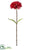 Carnation Spray - Crimson - Pack of 12