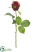 Silk Plants Direct Rose Bud Spray - Crimson - Pack of 12