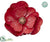 Magnolia With Clip - Crimson - Pack of 12