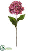 Silk Plants Direct Hydrangea Spray - Crimson - Pack of 12