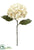 Hydrangea Spray - Eggshell - Pack of 12