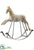 Rocking Horse - Beige Antique - Pack of 1