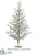 Tinsel Tree - Silver Antique - Pack of 2