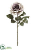 Silk Plants Direct Rose Spray - Plum Antique - Pack of 24