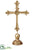 Cross Table Top - Gold Antique - Pack of 1