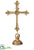 Cross Table Top - Gold Antique - Pack of 1