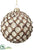 Glass Ball Ornament - Bronze Antique - Pack of 6