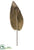 Metallic Canna Leaf Spray - Bronze Antique - Pack of 12