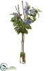 Silk Plants Direct Lilac, Twigs - Blue Light - Pack of 1