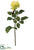 Silk Plants Direct Confetti Rose Spray - Green Light - Pack of 12