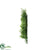 Silk Plants Direct Tea Leaf Wall Mat - Green - Pack of 12