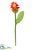 Ginger Flower Spray - Red Two Tone - Pack of 12