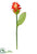 Ginger Flower Spray - Red Two Tone - Pack of 12