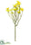 Meadow Daisy Spray - Yellow Two Tone - Pack of 12
