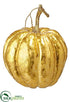 Silk Plants Direct Pumpkin - Gold Two Tone - Pack of 12