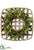 Succulent Garden Wall Basket Decor - Green Two Tone - Pack of 2