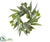 Eucalyptus Wreath w/Seed - Green Two Tone - Pack of 6