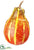 Acorn Gourd - Orange Two Tone - Pack of 12