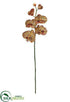 Silk Plants Direct Formosa Phalaenopsis Orchid Spray - Orange Two Tone - Pack of 12