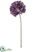 Silk Plants Direct Hydrangea Spray - Purple Two Tone - Pack of 12