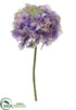 Silk Plants Direct Hydrangea Spray - Lavender Two Tone - Pack of 12