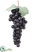 Silk Plants Direct Grape Cluster - Burgundy - Pack of 12