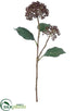 Silk Plants Direct Hydrangea, Berry Spray - Burgundy - Pack of 12