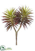 Silk Plants Direct Spiky Senecio Pick - Burgundy - Pack of 24