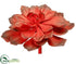 Silk Plants Direct Echeveria Pick - Red Burgundy - Pack of 6