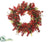 Wreath - Red Burgundy - Pack of 2