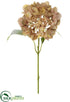 Silk Plants Direct Hydrangea Spray - Rose Dusty - Pack of 12
