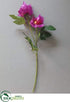 Silk Plants Direct Peony w/Bud Spray - Fuchsia - Pack of 12