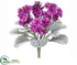 Silk Plants Direct African Violet Bush - Fuchsia - Pack of 24