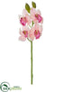 Silk Plants Direct Cymbidium Orchid Spray Fuschia - Pink Fuchsia - Pack of 12