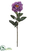 Silk Plants Direct Real Touch Orlane Rose Spray - Purple - Pack of 6