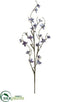 Silk Plants Direct Blossom Spray - Purple - Pack of 12